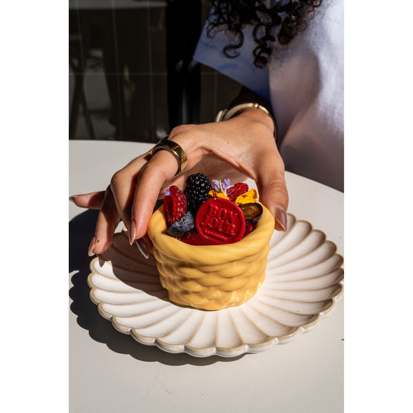 Berry basket dessert